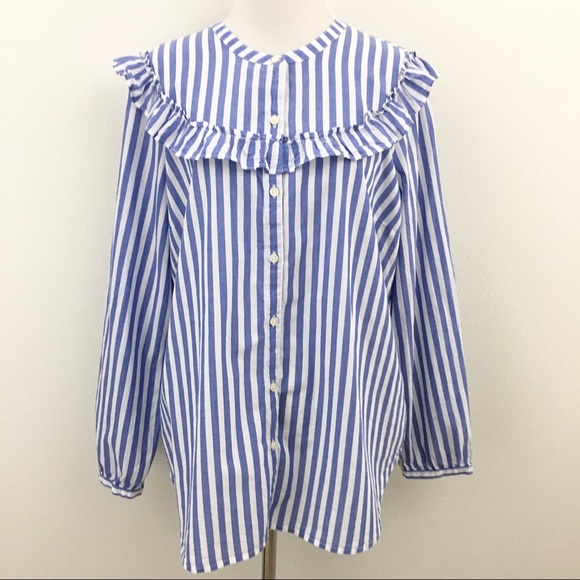 🧡 Old Navy | Ruffled Blouse - Picture 8 of 10